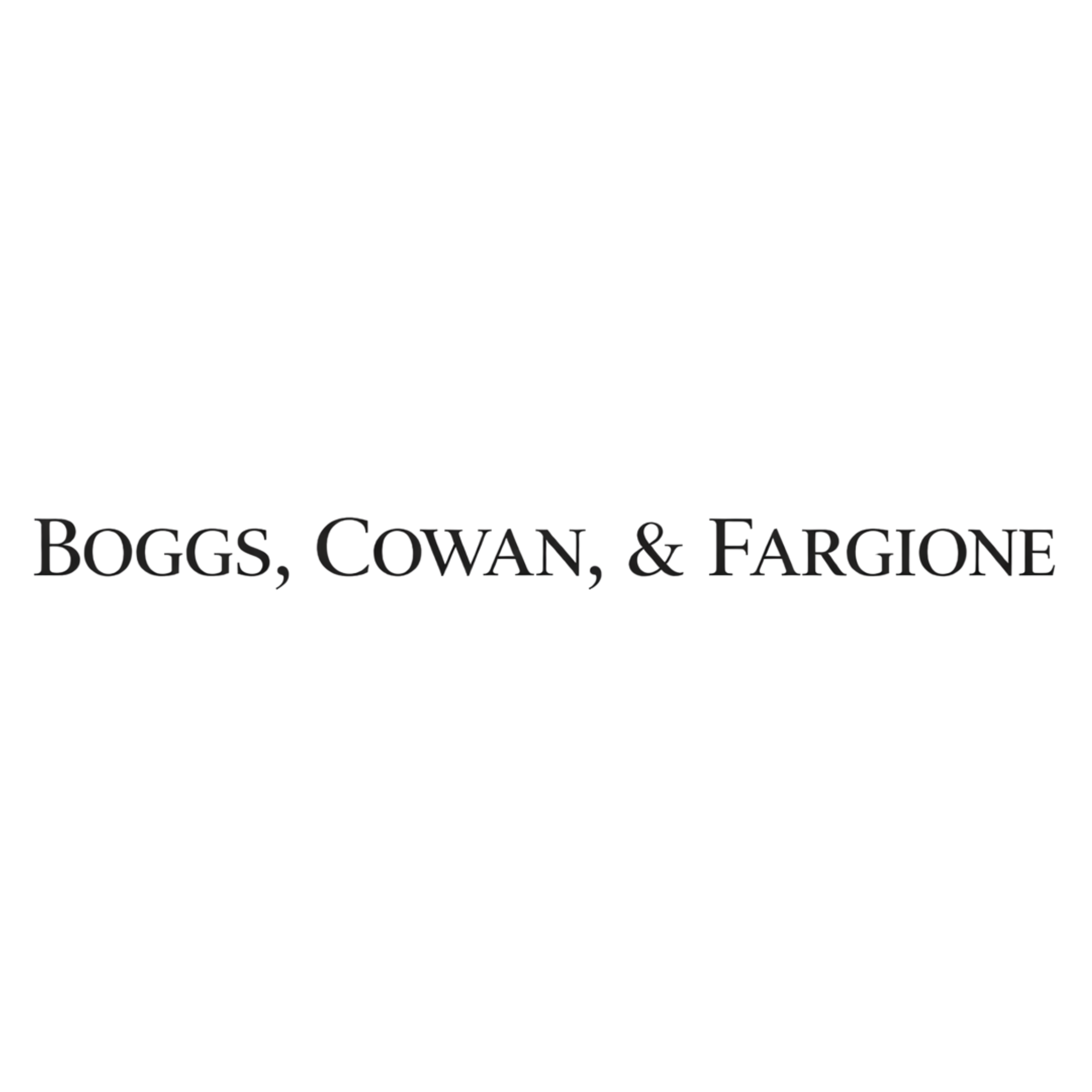 Boggs, Cowan & Fargione
